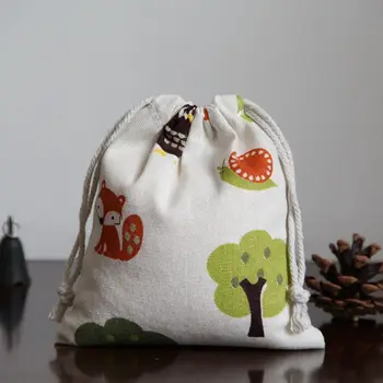 Owl Fox Tree Cartoon Linen Gift Pouch 9x12cm 10x15cm 13x17cm Pack of 50 Fabric Drawstring Pouch
Owl Fox Tree Cartoon Linen Gift Pouch 9x12cm 10x15cm 13x17cm Pack of 50 Fabric Drawstring Pouch