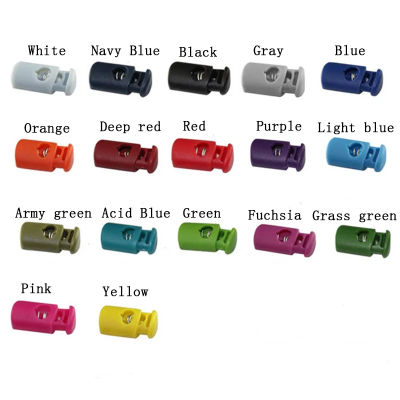 100pcs Pack Color Stopper Cord Lock Toggle Clip Plastic For Webbing & Cord Shoelace Backpack Garment Accessories #A047
100pcs Pack Color Stopper Cord Lock Toggle Clip Plastic For Webbing & Cord Shoelace Backpack Garment Accessories #A047