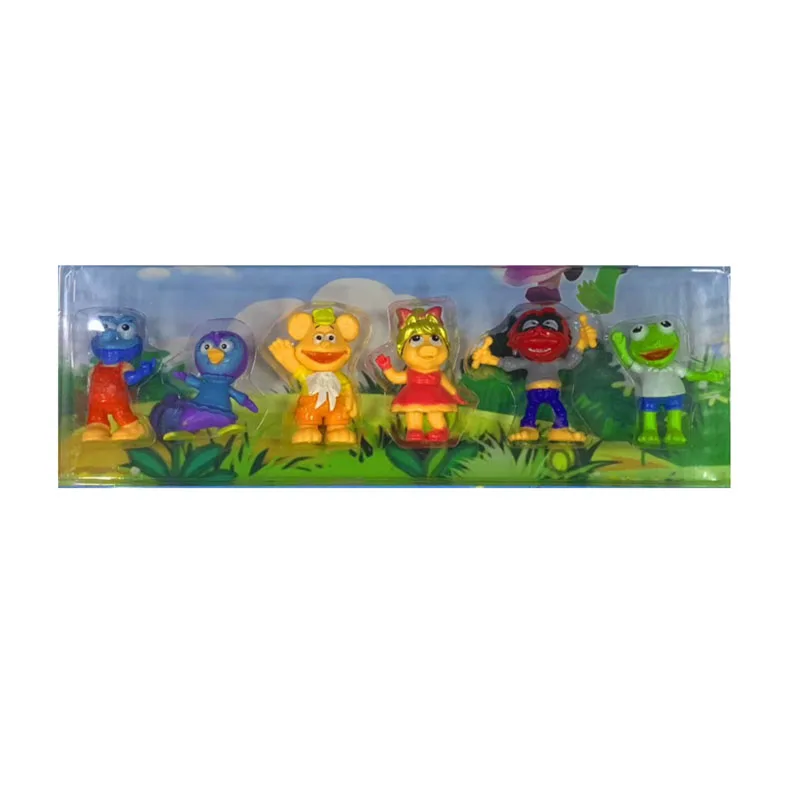 6 шт./лот muppet детские ПВХ игрушки куклы для младенцев фигурка детей подарок на