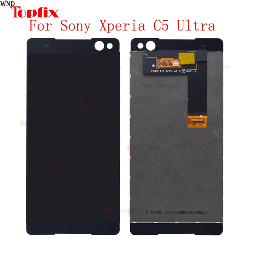 ЖК-дисплей 6,0 дюйма для Sony Xperia C5 Ultra, сенсорный экран, дигитайзер в сборе, запасная часть для Sony E5506 E5533 E5563 LCD
ЖК-дисплей 6,0 дюйма для Sony Xperia C5 Ultra, сенсорный экран, дигитайзер в сборе, запасная часть для Sony E5506 E5533 E5563 LCD