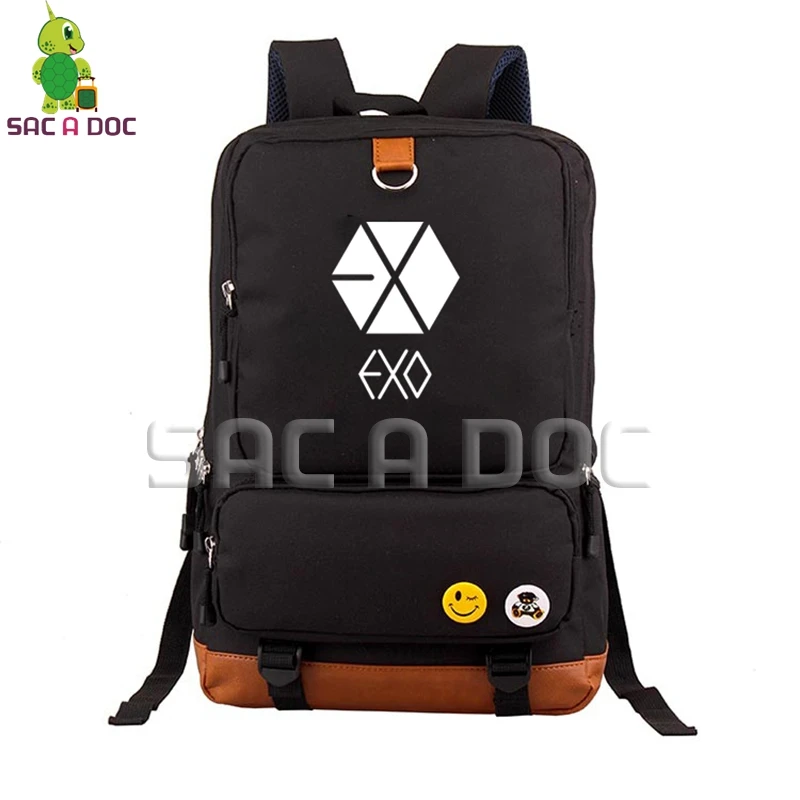 Kpop EXO Sing for You School Bag Women Men Laptop Backpack for Teenage Boys Girls Travel Shoulder Bags Hip Hop Daily Backpacks
Kpop EXO Sing for You School Bag Women Men Laptop Backpack for Teenage Boys Girls Travel Shoulder Bags Hip Hop Daily Backpacks