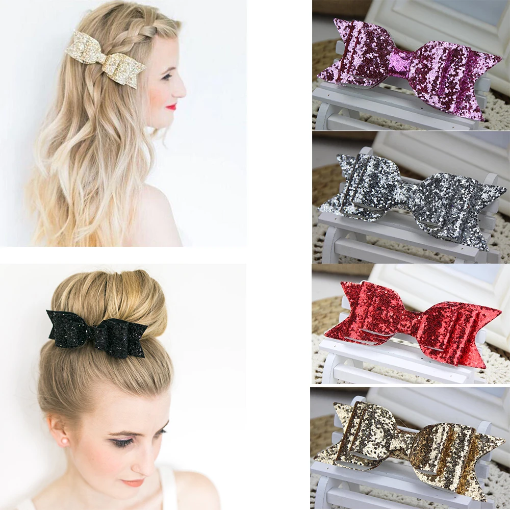 iMucci Glitter Big Bowknot Barrette Hairpin Hair Clip Girl Style Accessories Twinkle Hairgrip Fashion Headwear
iMucci Glitter Big Bowknot Barrette Hairpin Hair Clip Girl Style Accessories Twinkle Hairgrip Fashion Headwear
