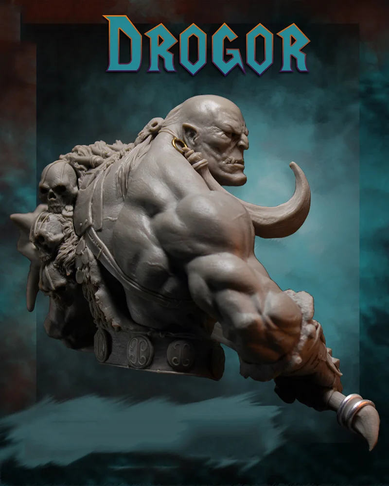 New Unassembled 1/10 ancient Orcish soldier with big Axe bust Resin Kit DIY Toys Unpainted resin model
New Unassembled 1/10 ancient Orcish soldier with big Axe bust Resin Kit DIY Toys Unpainted resin model