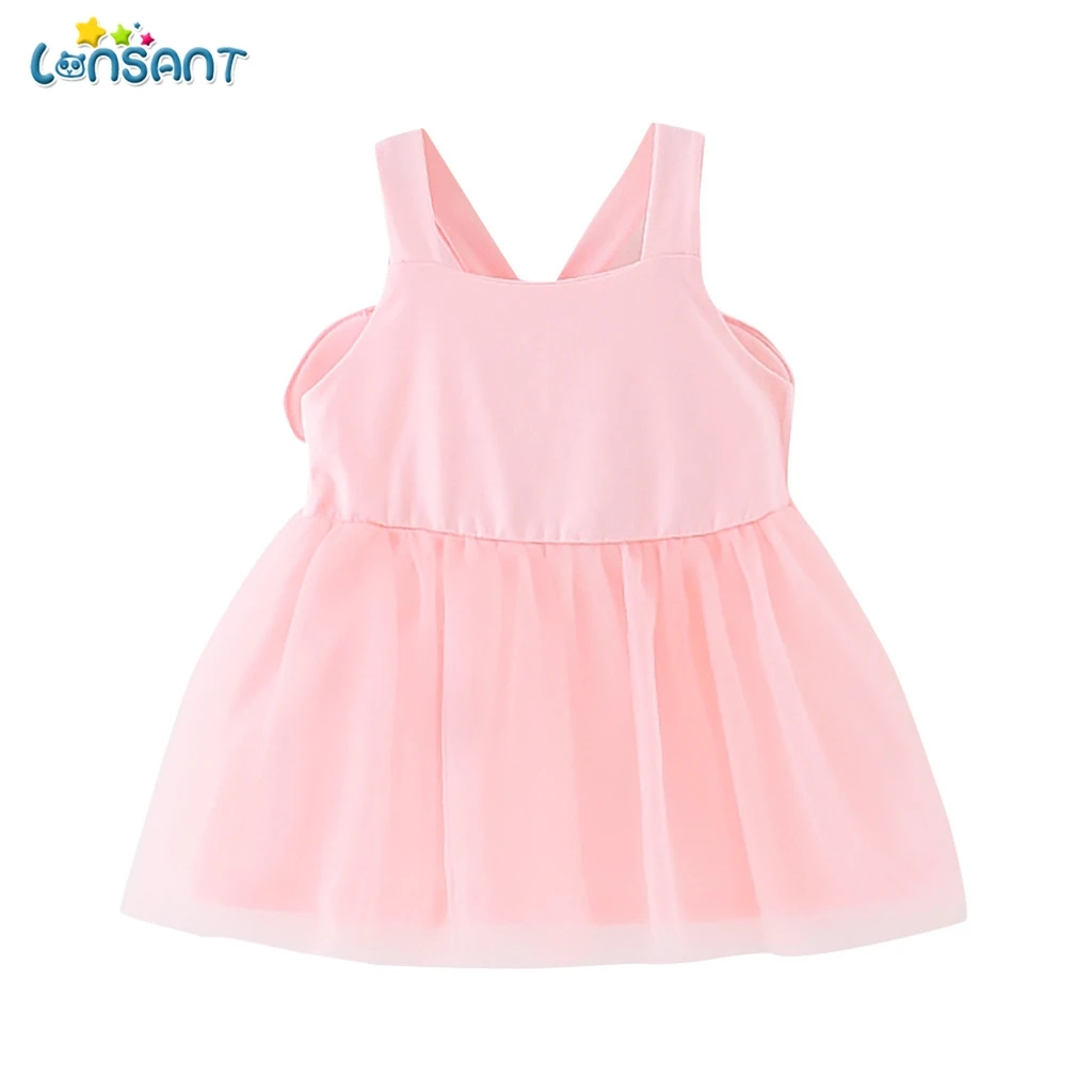 LONSANT Girls Dress 2019 New Summer Mesh Girls Clothes Pink Applique Princess Dress Children Summer Clothes Baby Girls Dress N30
LONSANT Girls Dress 2019 New Summer Mesh Girls Clothes Pink Applique Princess Dress Children Summer Clothes Baby Girls Dress N30