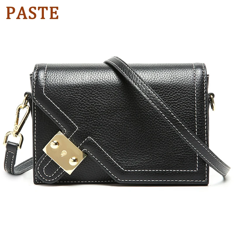 PASTE Women Messenger Bags Designer Small Flap Handbag Women Cowhide Leather Shoulder Bag Crossbody for Lady Fashion Purse
PASTE Women Messenger Bags Designer Small Flap Handbag Women Cowhide Leather Shoulder Bag Crossbody for Lady Fashion Purse