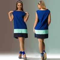 2016-Summer-Women-dress-big-sizes-Splice-Sleeveless-Splice-casual-Dress-Mint-Green-dress-plus-size.jpg_200x200
