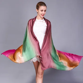Hijab Winter Women Satin Imitation Silk Gradient Color Decorative Beach Towel Sun Shawl Manufacturers Selling Bandana Sftd12
Hijab Winter Women Satin Imitation Silk Gradient Color Decorative Beach Towel Sun Shawl Manufacturers Selling Bandana Sftd12