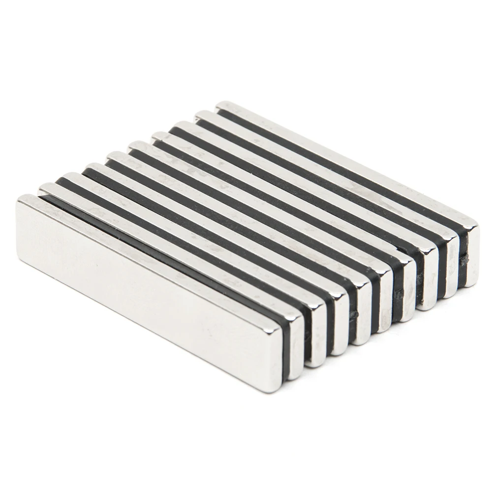Hakkin 10pcs 48*9.4*2.6mm Block N52 Rectangular Magnet Rare Earth NdFeB Neodymium Permanent Magnet
Hakkin 10pcs 48*9.4*2.6mm Block N52 Rectangular Magnet Rare Earth NdFeB Neodymium Permanent Magnet