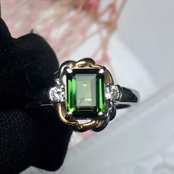 Fine Jewelry Real Pure Pt900 Gold Jewelry 100% Natural Green Tourmaline Gemstones 1.2ct Diamonds Male's Wedding Fine Man's Rings
Fine Jewelry Real Pure Pt900 Gold Jewelry 100% Natural Green Tourmaline Gemstones 1.2ct Diamonds Male's Wedding Fine Man's Rings