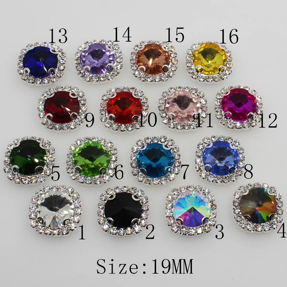 New 10pc 19mm round 4-Holes silver metal Diamante rhinestone button DIY Wedding crafts Decoration sewing Clothing scrapbooking
New 10pc 19mm round 4-Holes silver metal Diamante rhinestone button DIY Wedding crafts Decoration sewing Clothing scrapbooking