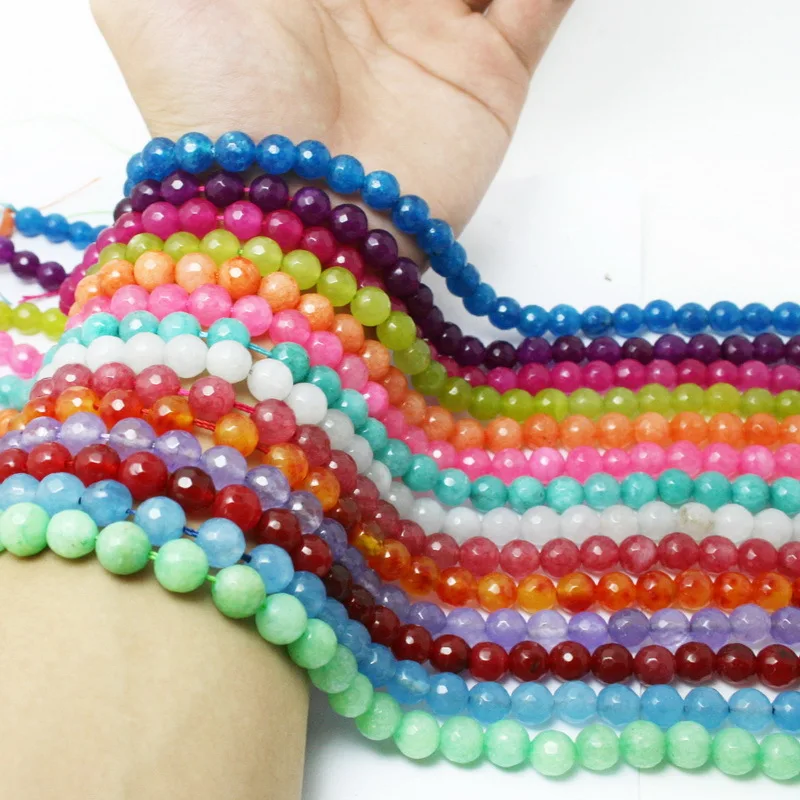 New Fashion Natural Dyed Stone 8mm Faceted Round Loose beads for DIY charms Jewelry Bracelets Necklaces BTB746-03
New Fashion Natural Dyed Stone 8mm Faceted Round Loose beads for DIY charms Jewelry Bracelets Necklaces BTB746-03