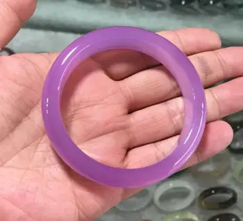Expensive Grade A Violet jade bracelet natural a purple chalcedony bracelet with icy ice with certificate
Expensive Grade A Violet jade bracelet natural a purple chalcedony bracelet with icy ice with certificate