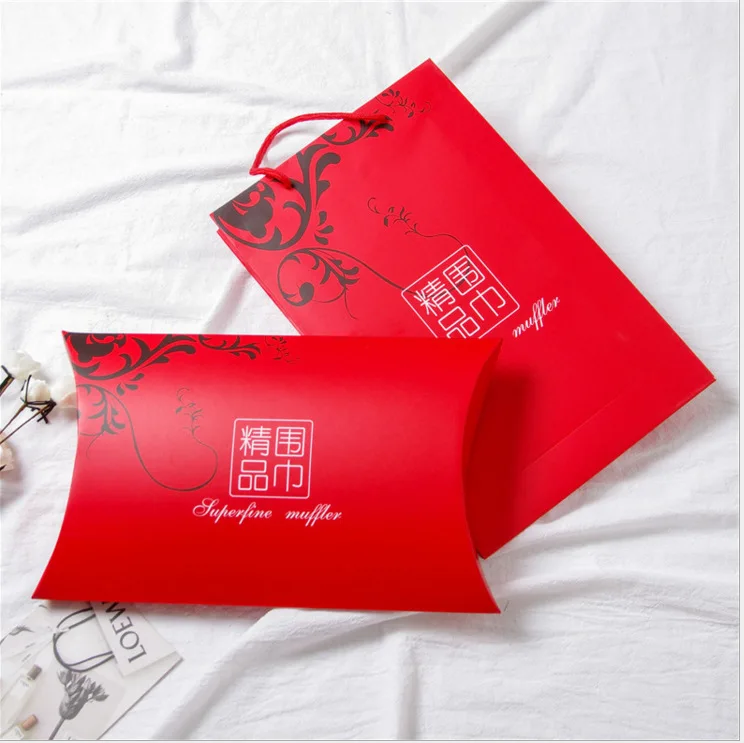 Pillow type scarf carton scarf gift packaging carton boutique scarf silk silk packaging box
Pillow type scarf carton scarf gift packaging carton boutique scarf silk silk packaging box