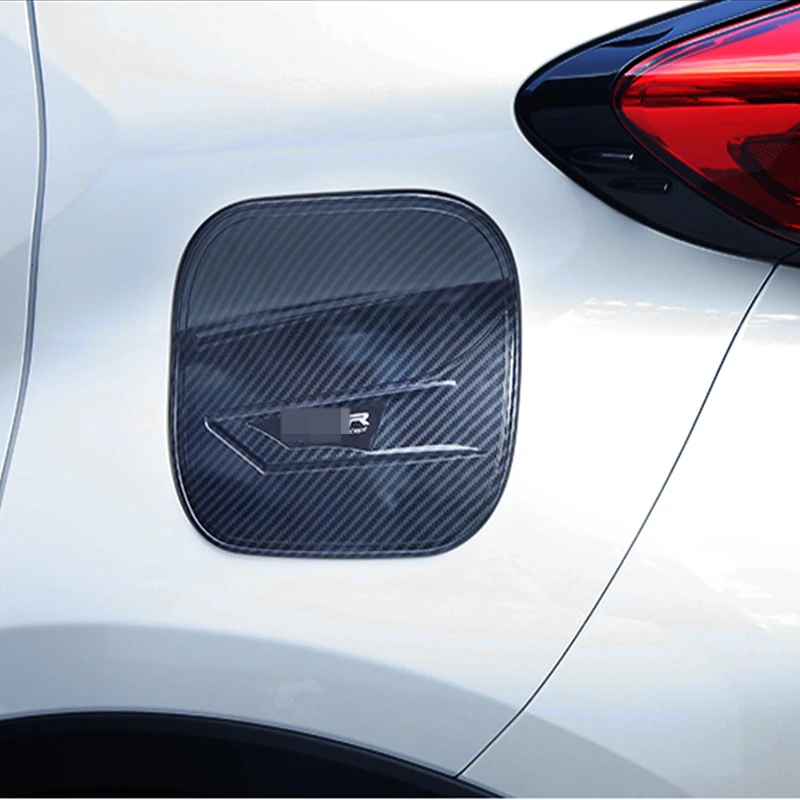 Углеродное волокно ABS авто отделка наклейка крышка бензобака Крышка для Toyota C-HR CHR