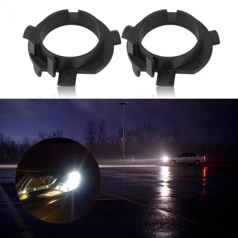 1 Pair H7 LED Headlight Adapter Retainer Holder for KIA K4 K5 Sorento Hyundai Veloster Santa Fe 2018 HOT
1 Pair H7 LED Headlight Adapter Retainer Holder for KIA K4 K5 Sorento Hyundai Veloster Santa Fe 2018 HOT