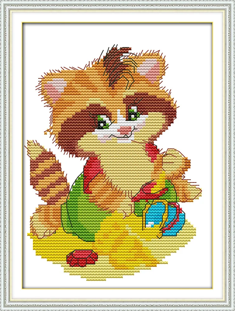 Lovely cat, counted printed on fabric DMC 14CT 11CT Cross Stitch kits,embroidery needlework Sets Home Decor
Lovely cat, counted printed on fabric DMC 14CT 11CT Cross Stitch kits,embroidery needlework Sets Home Decor
