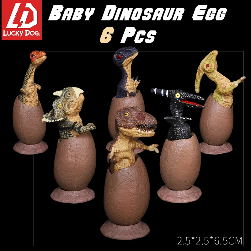 6pcs/set Mini Dinosaur Model Figure Triceratops Brachiosaurus Egg House Decoration Toys for Children Original Box
6pcs/set Mini Dinosaur Model Figure Triceratops Brachiosaurus Egg House Decoration Toys for Children Original Box
