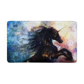 Black Unicorn Dancing in Space Anti-Slip Door Mat Home Decor, Personalized Indoor Entrance Doormat Rubber Backing Extra Large
Black Unicorn Dancing in Space Anti-Slip Door Mat Home Decor, Personalized Indoor Entrance Doormat Rubber Backing Extra Large