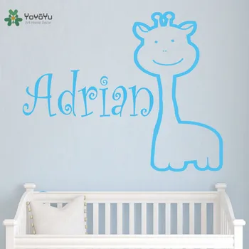 YOYOYU Vinyl Wall Decal Cute Cartoon Stick Figure Fawn Animal Personalized Custom Name Room Decoration Stickers FD328
YOYOYU Vinyl Wall Decal Cute Cartoon Stick Figure Fawn Animal Personalized Custom Name Room Decoration Stickers FD328