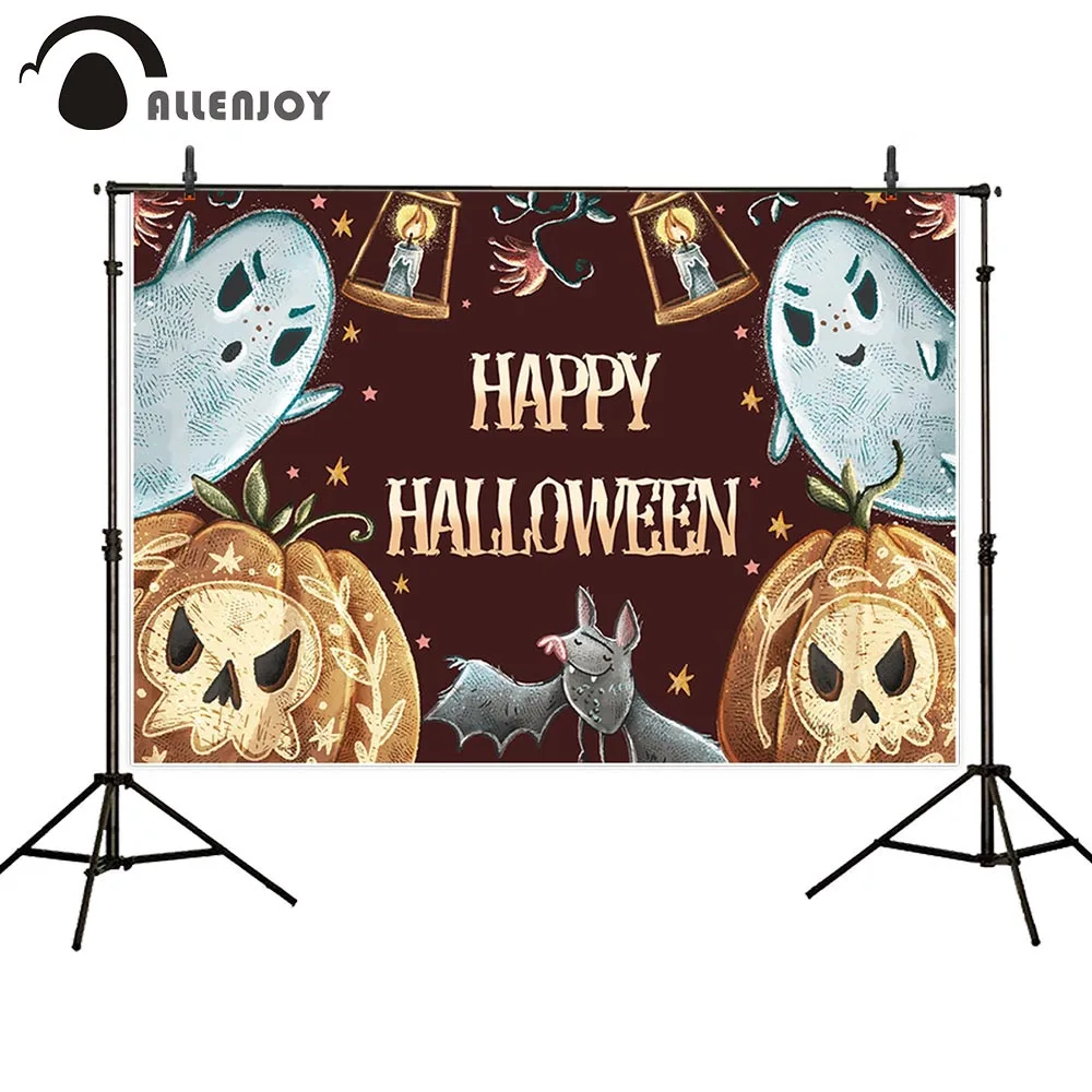 Allenjoy backgrounds for photography studio Halloween party ghosts child pumpkin candle horrible backdrops photobooth photocall
Allenjoy backgrounds for photography studio Halloween party ghosts child pumpkin candle horrible backdrops photobooth photocall