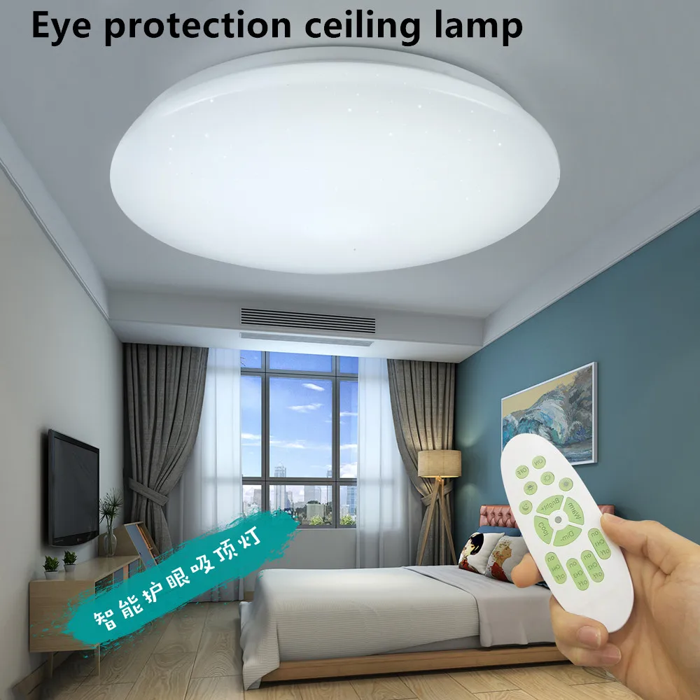 LED Ceiling Lights Color Change Ceiling Lamp 24W 400mm Smart Remote Control Dimmable Bedroom Living Room Eye protected
LED Ceiling Lights Color Change Ceiling Lamp 24W 400mm Smart Remote Control Dimmable Bedroom Living Room Eye protected