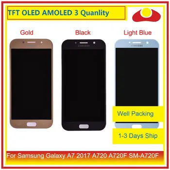 10Pcs/lot For Samsung Galaxy A7 2017 A720 A720F LCD Display With Touch Screen Digitizer Panel Monitor Assembly Complete 
10Pcs/lot For Samsung Galaxy A7 2017 A720 A720F LCD Display With Touch Screen Digitizer Panel Monitor Assembly Complete