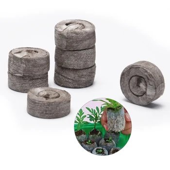 100pcs 30mm Peat Pellets Seed Starting Plugs Seeds Starter Pallet Seedling Soil Block Professional Easy To Use
100pcs 30mm Peat Pellets Seed Starting Plugs Seeds Starter Pallet Seedling Soil Block Professional Easy To Use