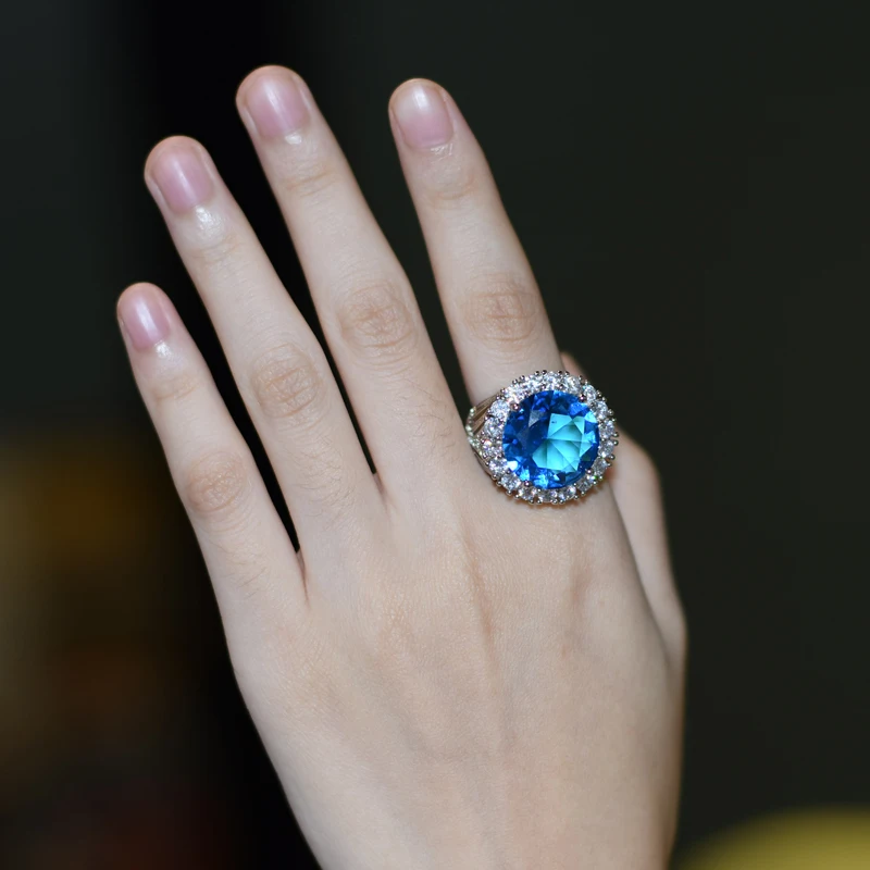 Court Retro Shiny Blue Crystal Zircon Female Ring Luxury Wedding Engagement Ring for Women Fashion Party Banquet Jewelry anillos
Court Retro Shiny Blue Crystal Zircon Female Ring Luxury Wedding Engagement Ring for Women Fashion Party Banquet Jewelry anillos