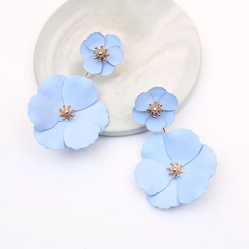 ZVZO Flower Drop Earrings for Women 2019 Double Layers Statement Hanging Pendent Dangling Fashion Jewelry Yellow Korean Earrings
ZVZO Flower Drop Earrings for Women 2019 Double Layers Statement Hanging Pendent Dangling Fashion Jewelry Yellow Korean Earrings