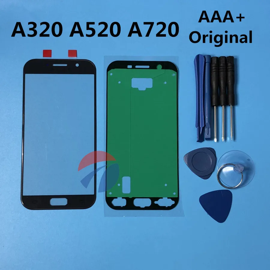 A3 A5 A7 Original Screen Front Glass Lens For Samsung Galaxy A5 A3 A7 2017 A520F A320F A720F Touch Panel Glass + Sticker Tools
A3 A5 A7 Original Screen Front Glass Lens For Samsung Galaxy A5 A3 A7 2017 A520F A320F A720F Touch Panel Glass + Sticker Tools