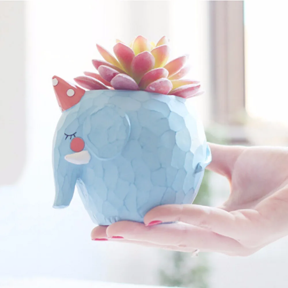 Natural Resin Cute Animal Design Succulent Plant Pot Landscape Flower Pot Whale Crocodile Elephant Planter Garden Home Decor
Natural Resin Cute Animal Design Succulent Plant Pot Landscape Flower Pot Whale Crocodile Elephant Planter Garden Home Decor