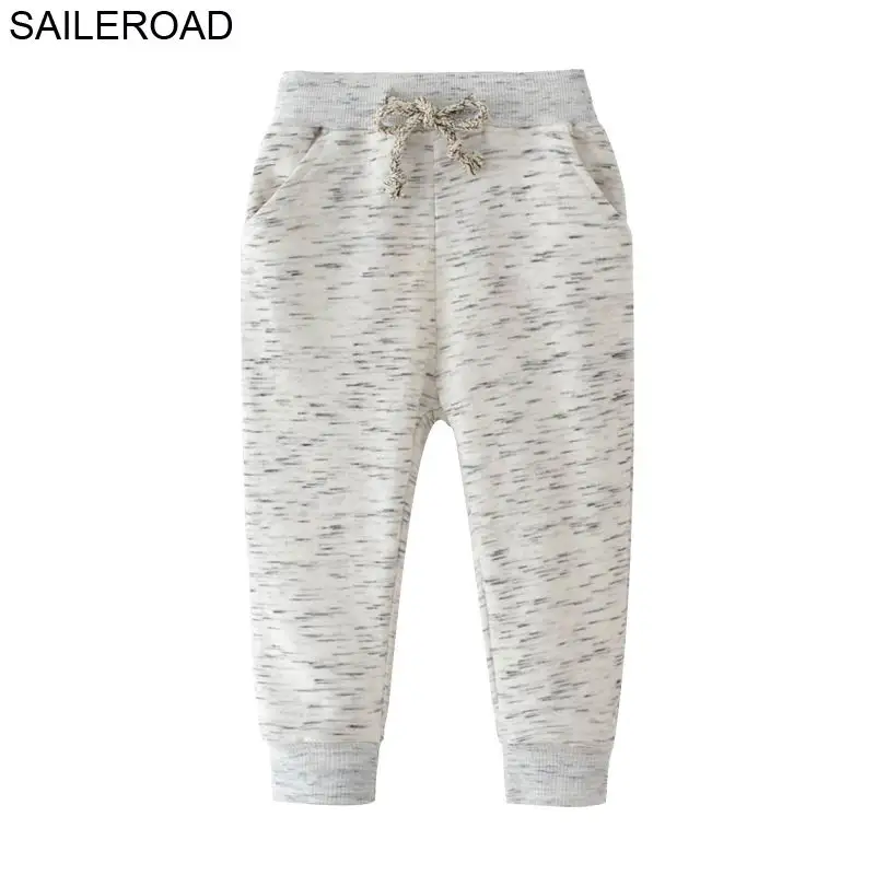 SAILEROAD 2-7лет Scrawl Dot Модные брюки Boy School Детские спортивные Осень Дети Брюки теплые