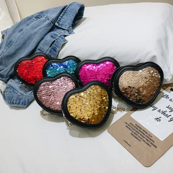 Cute Children Purses and Handbags Heart Sequins Kids Girls Cross Body Shoulder Bags Baby Glitter Purse Messenger Bag Handbag
Cute Children Purses and Handbags Heart Sequins Kids Girls Cross Body Shoulder Bags Baby Glitter Purse Messenger Bag Handbag