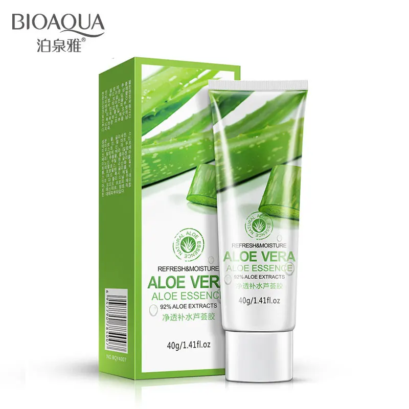 BIOAQUA Brand 40g Aloe Vera Gel Skin Care Face Cream Hyaluronic Acid Anti Winkle Whitening Moisturizing Acne Treatment Cream
BIOAQUA Brand 40g Aloe Vera Gel Skin Care Face Cream Hyaluronic Acid Anti Winkle Whitening Moisturizing Acne Treatment Cream