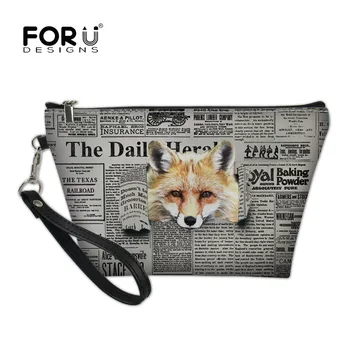 FORUDESIGNS Funny Wolf Cosmetic Bag Women Necessaire Make Up Bag Travel Portable Makeup Bag Toiletry Kits 3d Printing Fashion
FORUDESIGNS Funny Wolf Cosmetic Bag Women Necessaire Make Up Bag Travel Portable Makeup Bag Toiletry Kits 3d Printing Fashion