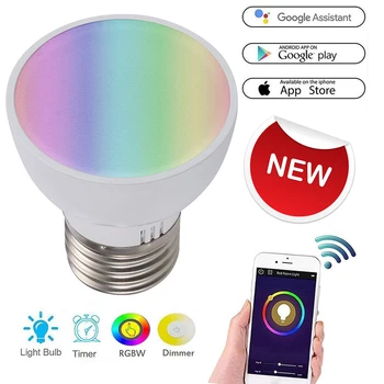 Wifi Smart LED Light Bulbs GU10/GU5.3/E27 APP Remote Control Switch Dimmable Compatible with Amazon Alexa/Google Assistant/IFTTT
Wifi Smart LED Light Bulbs GU10/GU5.3/E27 APP Remote Control Switch Dimmable Compatible with Amazon Alexa/Google Assistant/IFTTT