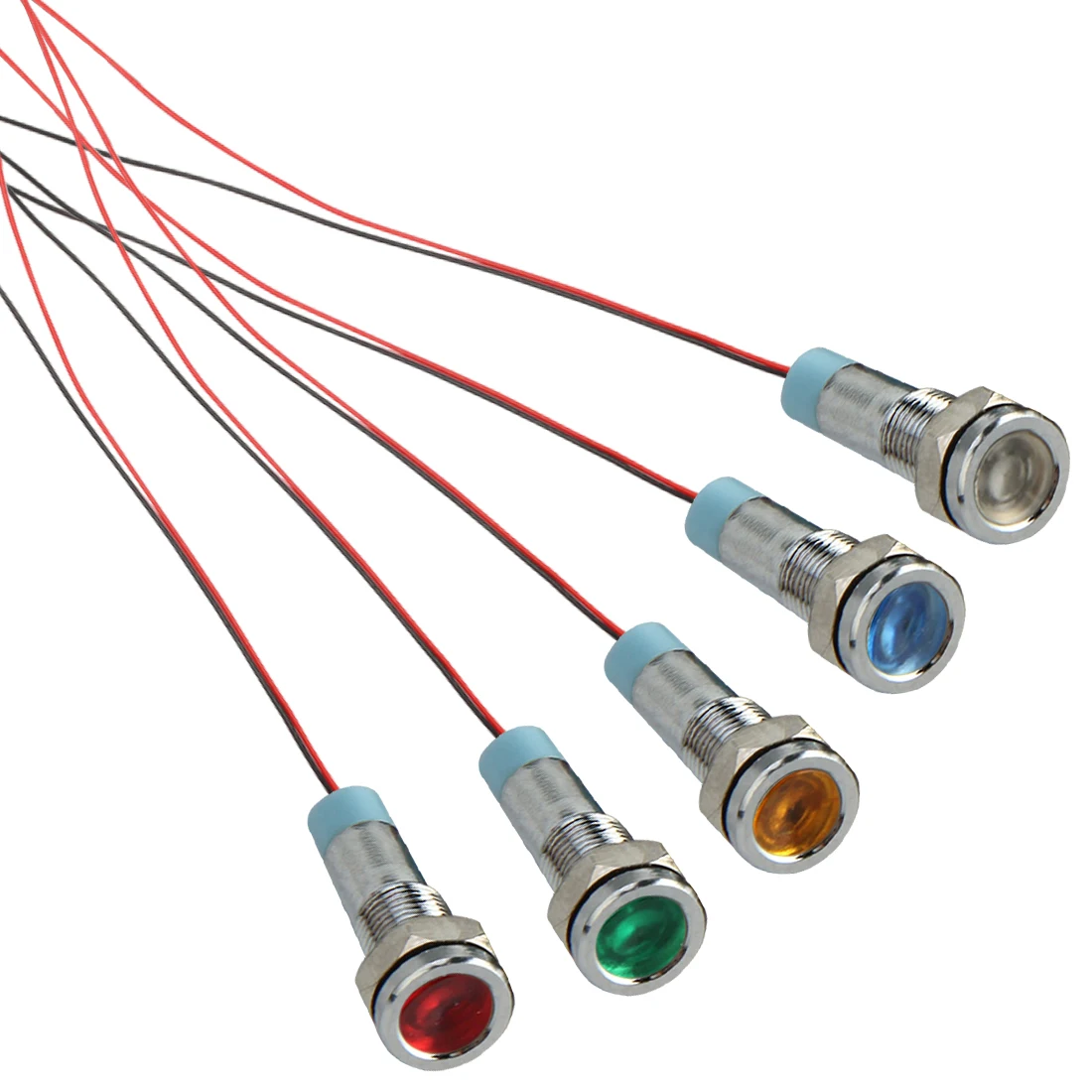 Waterproof Signal Lamp 1pc 6mm LED Metal Indicator Light 3V 6V 12V 220V Red Yellow Blue Green White Pilot Sealing
Waterproof Signal Lamp 1pc 6mm LED Metal Indicator Light 3V 6V 12V 220V Red Yellow Blue Green White Pilot Sealing