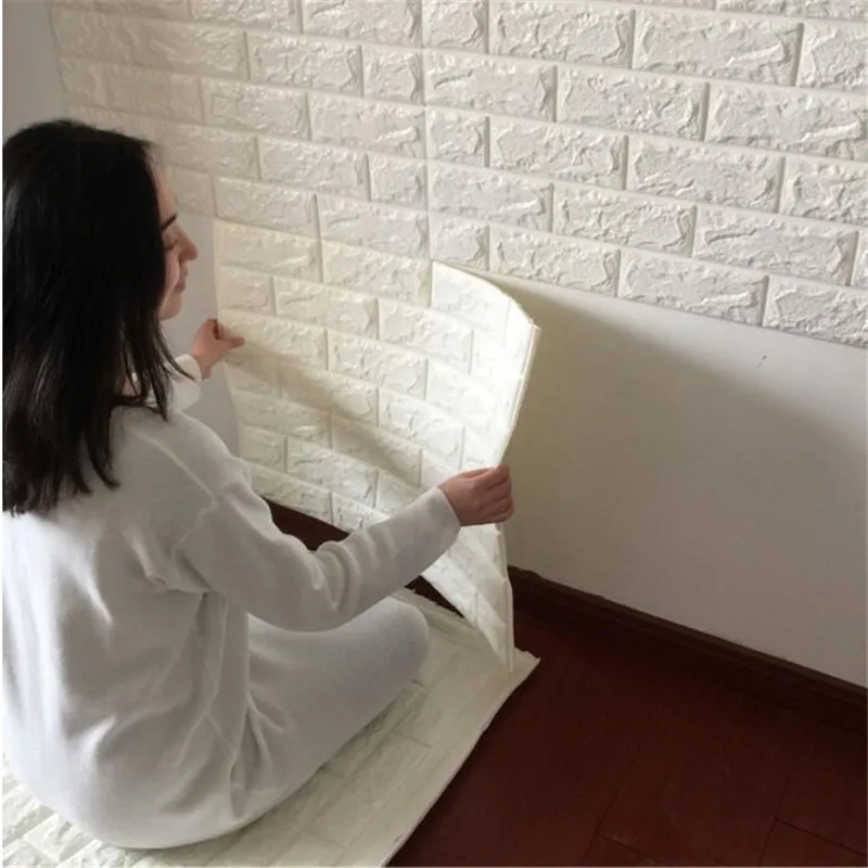 3D Wall Stickers Kindergarten Bedroom Modern living room Wallpaper art DIY Self-adhesive Elastic Brick Anti-collision Home Decor
3D Wall Stickers Kindergarten Bedroom Modern living room Wallpaper art DIY Self-adhesive Elastic Brick Anti-collision Home Decor