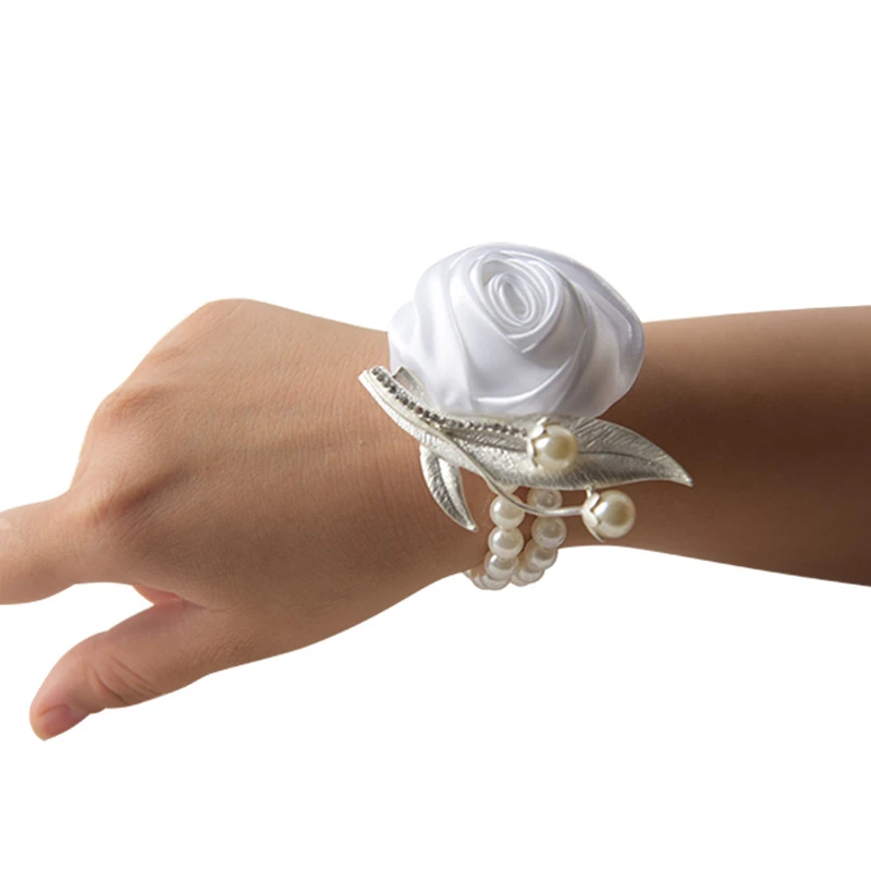 1pcs Wedding decoration rose Wrist Corsages Hand Flower Artificial Brides Bridesmaid wrist flower wedding party
1pcs Wedding decoration rose Wrist Corsages Hand Flower Artificial Brides Bridesmaid wrist flower wedding party