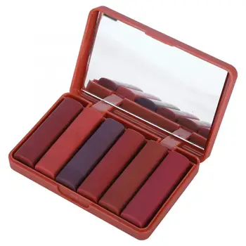 Lip Makeup 6 Colors / Set Mattee Lipstick Long-lasting Natural Rose Fragrance Lip Cosmetic Lip Gloss
Lip Makeup 6 Colors / Set Mattee Lipstick Long-lasting Natural Rose Fragrance Lip Cosmetic Lip Gloss
