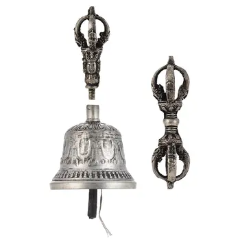 Handcrafted Tibetan Singing Bell Buddhist Temple Meditation Singing Bell with Dorje Vajra Buddhism Practice Musical Instrument
Handcrafted Tibetan Singing Bell Buddhist Temple Meditation Singing Bell with Dorje Vajra Buddhism Practice Musical Instrument