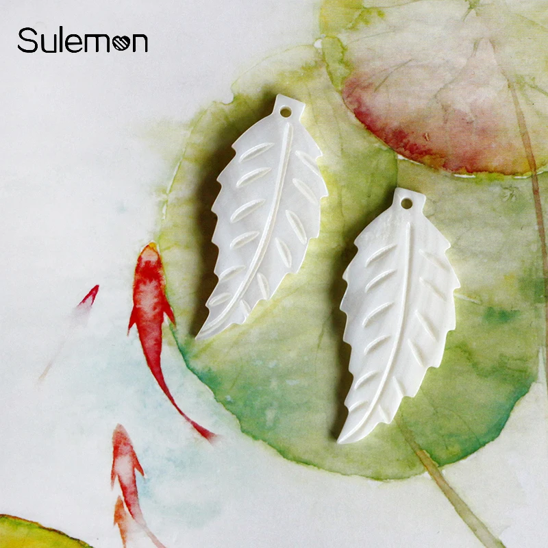 10PCS Carving Leaf Shell Natural White Shell Diy Handmade Earrings Findings Jewelry Findings Accessories Wholesale JF30
10PCS Carving Leaf Shell Natural White Shell Diy Handmade Earrings Findings Jewelry Findings Accessories Wholesale JF30