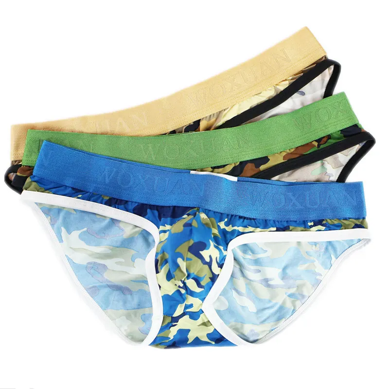 3Pcs/Lot Designed Men's Underwear Camo Underpants Sexy Men Camouflage Panties Bulge Pouch Briefs Breathable Low-Rise Bottoms Hot
3Pcs/Lot Designed Men's Underwear Camo Underpants Sexy Men Camouflage Panties Bulge Pouch Briefs Breathable Low-Rise Bottoms Hot