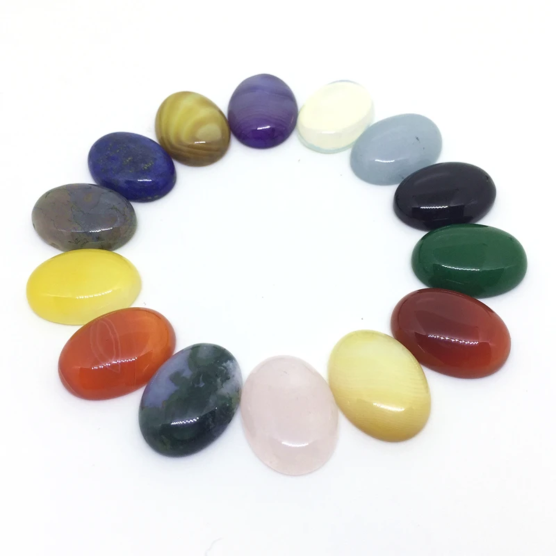 BEADZTALK Natural Stone Cabochons Oval Cabs Beads 18x25 mm Mixed Stone Jewelry Opal Crystal For DIY ring earing necklaces
BEADZTALK Natural Stone Cabochons Oval Cabs Beads 18x25 mm Mixed Stone Jewelry Opal Crystal For DIY ring earing necklaces