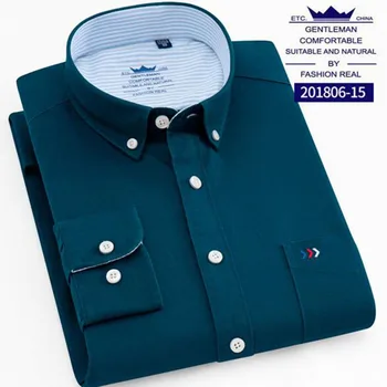 Spring Autumn Men Long Sleeve Solid Color Shirts Camisa,Oxford Cotton Breathable Comfortable Shirts Chemise Fashion Vestido
Spring Autumn Men Long Sleeve Solid Color Shirts Camisa,Oxford Cotton Breathable Comfortable Shirts Chemise Fashion Vestido