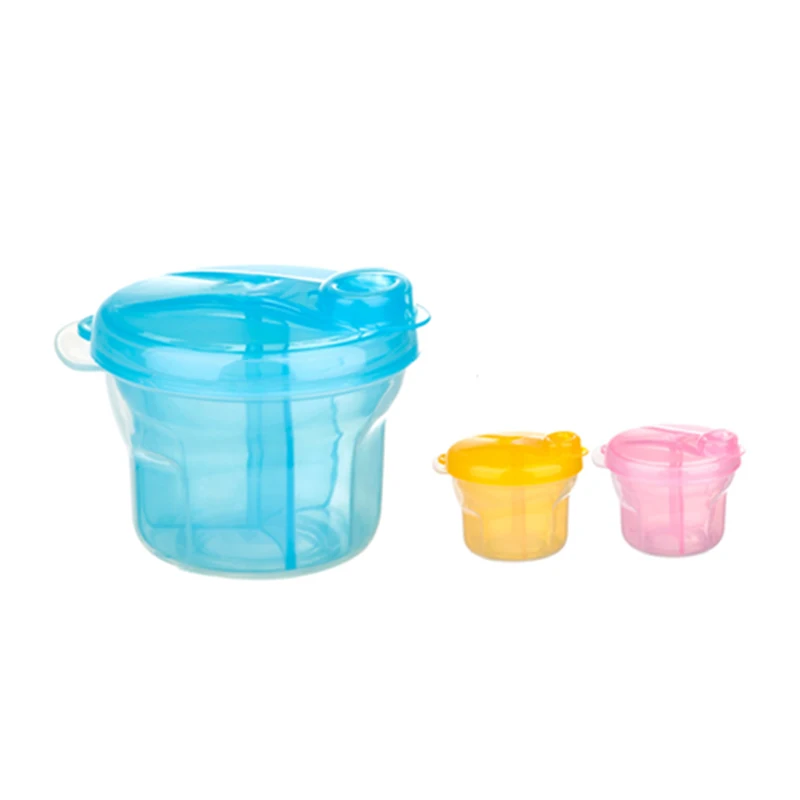 New Baby Portable Three-grid Rotating Milk Powder Container Formula Storage Feeding Holder Travel Supplement Food Grid Box T0732
New Baby Portable Three-grid Rotating Milk Powder Container Formula Storage Feeding Holder Travel Supplement Food Grid Box T0732