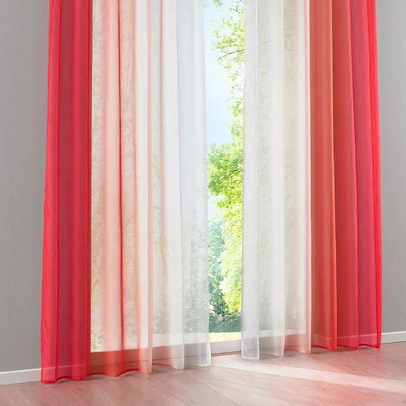 Urijk Two-color Transition Splicing Semi-shade Curtain With Round Hole 2PCs Orange 140*245cm For Living Bedroom Curtains
Urijk Two-color Transition Splicing Semi-shade Curtain With Round Hole 2PCs Orange 140*245cm For Living Bedroom Curtains