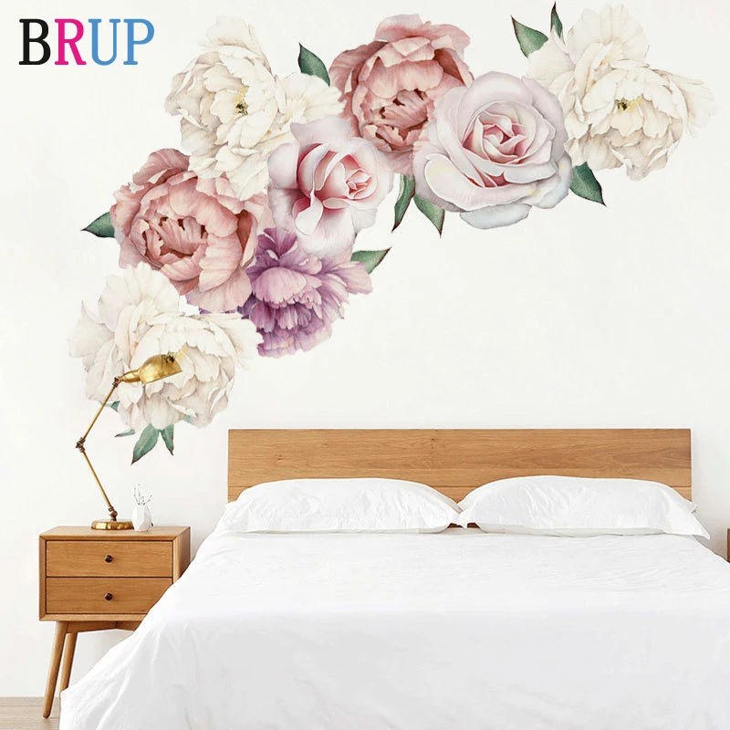 Hand Paint Style Poeny Flowers Wall Stickers for Living Room Wall Decal Baby Nursery Murals Girls Wall Decor Poster Decoration
Hand Paint Style Poeny Flowers Wall Stickers for Living Room Wall Decal Baby Nursery Murals Girls Wall Decor Poster Decoration