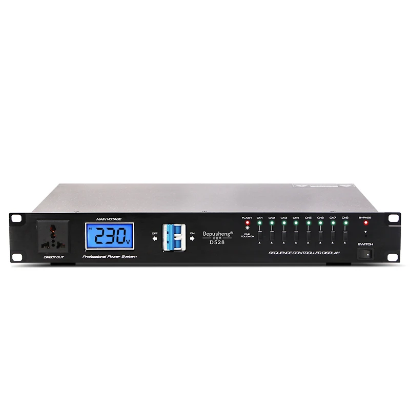 Depusheng D528 Professional Audio 9 Channels Power Sequence Controller Peripheral Device
Depusheng D528 Professional Audio 9 Channels Power Sequence Controller Peripheral Device