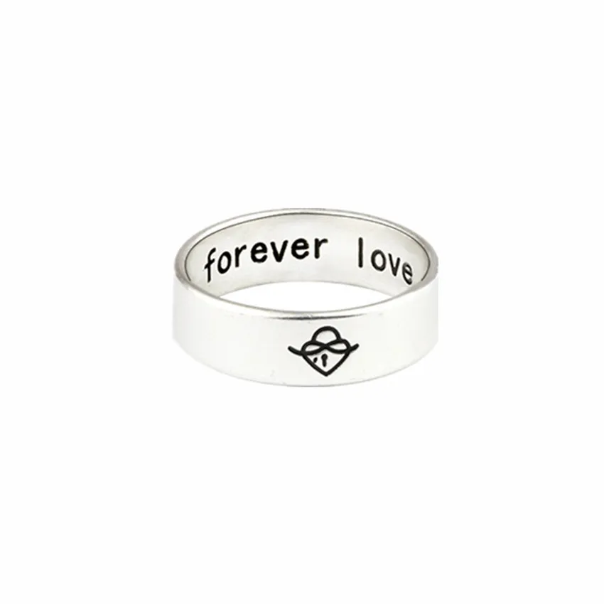 Wedding Forever Love Heart Lock Rings for Women Men Jewelry Stainless Steel Ring Engagement Party Jewelry Valentine's gift
Wedding Forever Love Heart Lock Rings for Women Men Jewelry Stainless Steel Ring Engagement Party Jewelry Valentine's gift